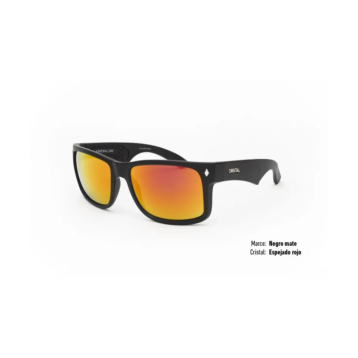 Comprar Lentes de sol Orbital Adrenaline Negro opaco Espejado