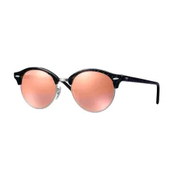 Anteojos de Sol Ray Ban Clubround 4246 Espejado Rosa