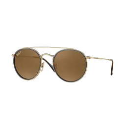 Anteojos de Sol Ray Ban 3647 001/57 51 Marron Polarizado