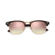 Anteojos de Sol Ray Ban Clubmaster 3016 990/70 49 espejado rosa
