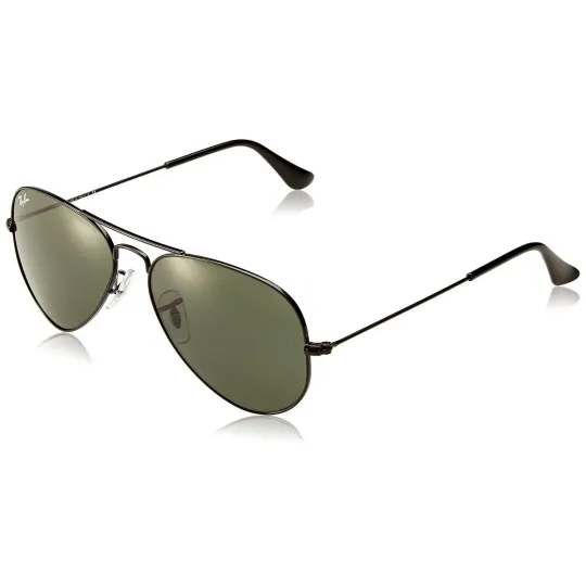 Comprar Lentes Ray Ban 3025 Aviator Negro 55 Polarizado