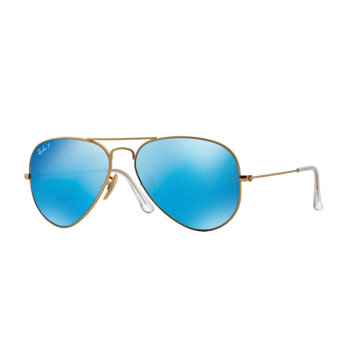 óculos Aviador Ray Ban 3025 Azul AVIATOR GRADIENT Óculos De Sol Em Prata E Azul-claro Degradê (55-14)  RB3025 Ray-Ban® BR