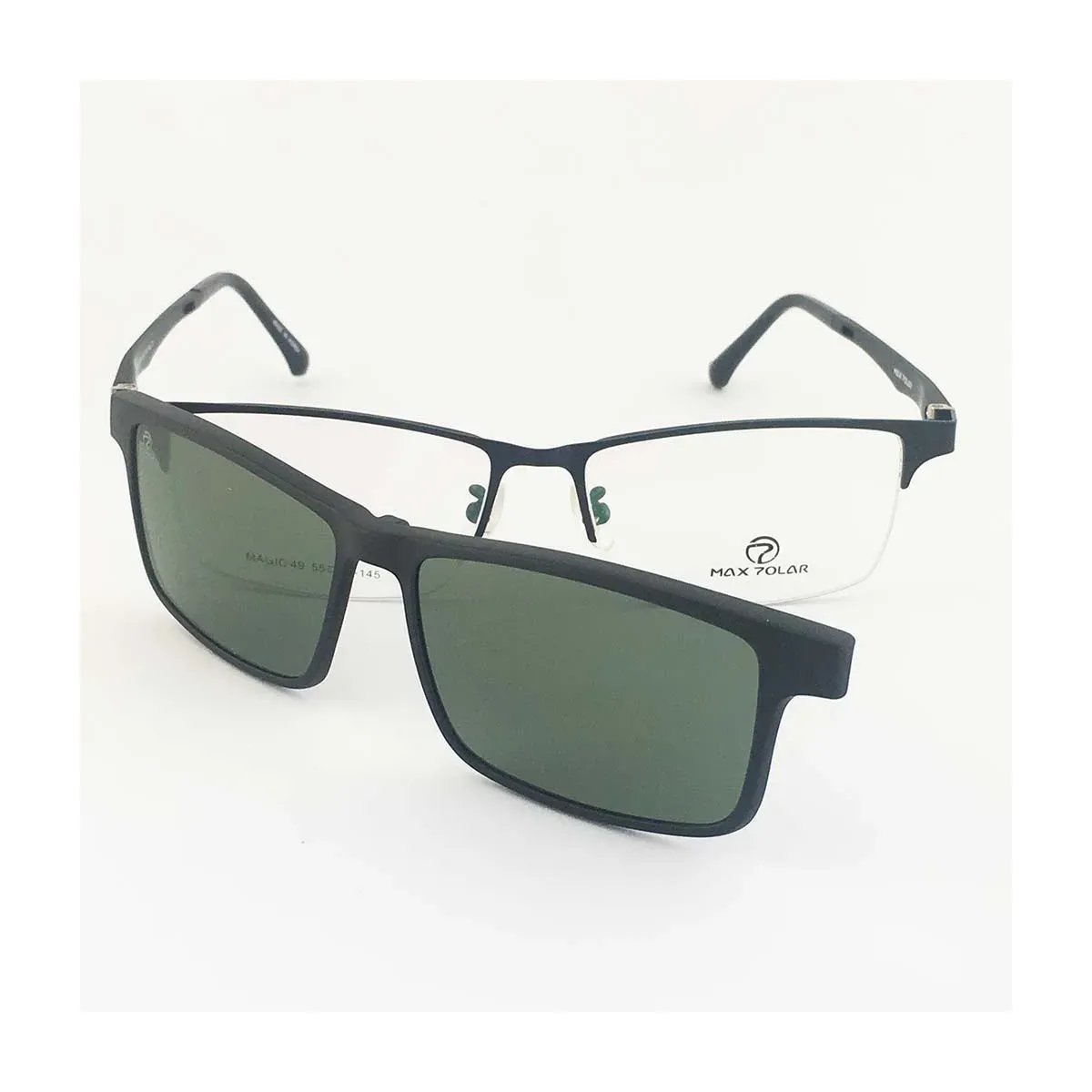 Anteojos clip on Max Polar Magic 49 1