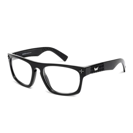 Armazon y Anteojos Vulk Boston Negro Brillo