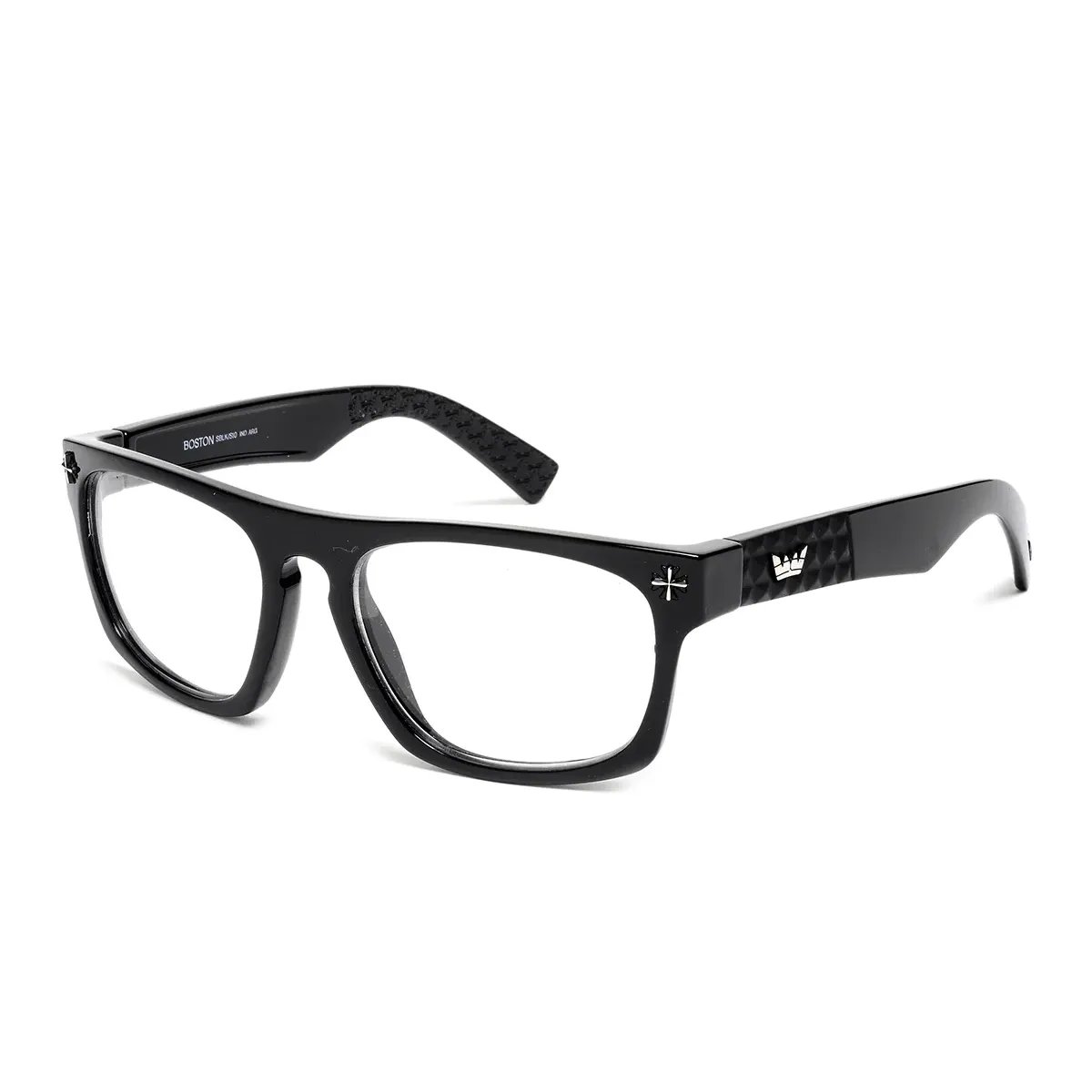 Armazon y Anteojos Vulk Boston Negro Brillo