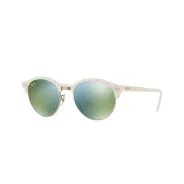 Anteojos de Sol Ray Ban Clubround 4246 Espejado Verde