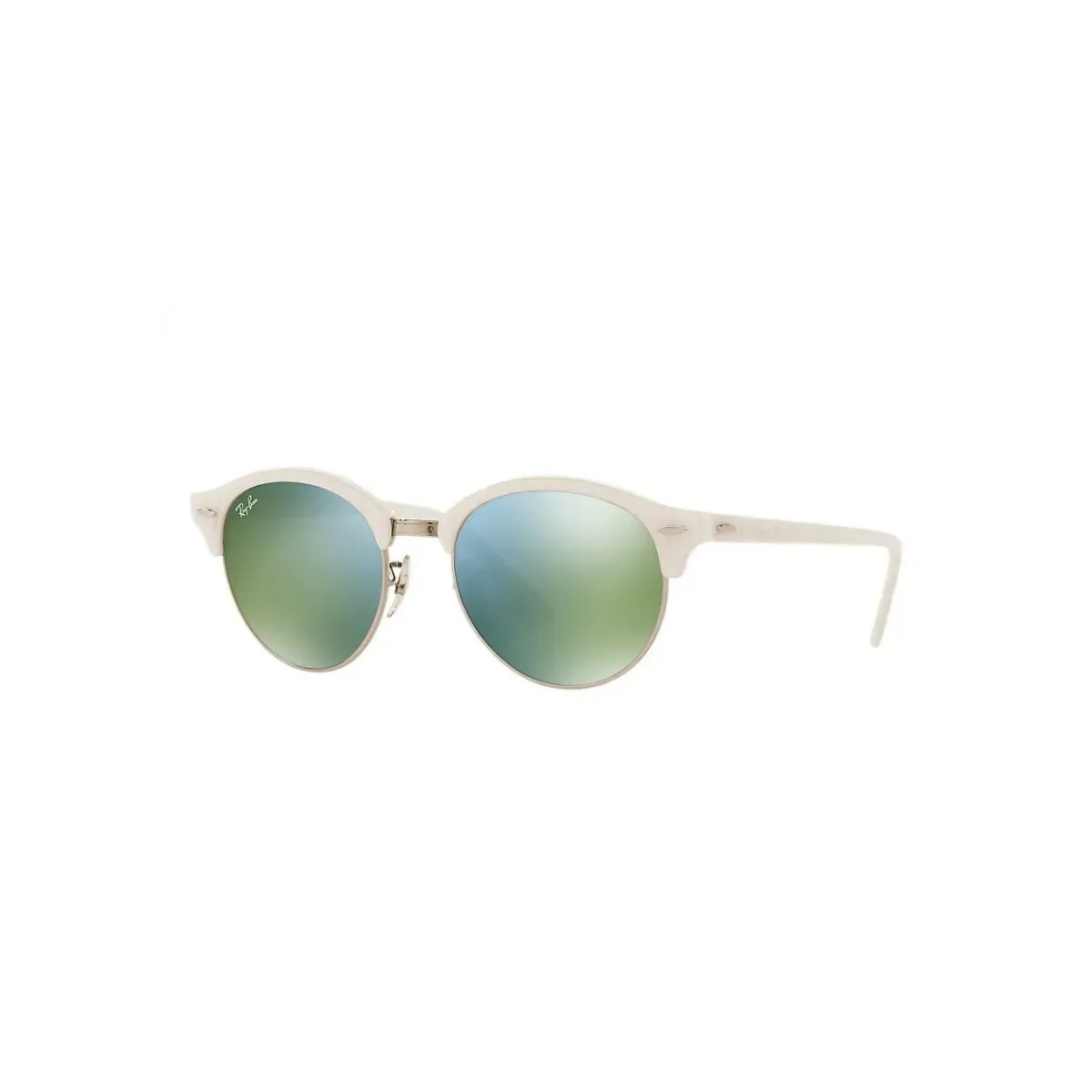 Anteojos de Sol Ray Ban Clubround 4246 Espejado Verde