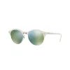 Anteojos de Sol Ray Ban Clubround 4246 Espejado Verde