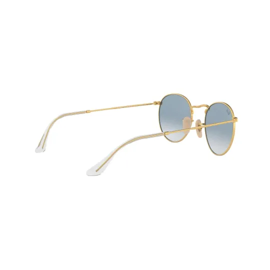 Anteojos de Sol Ray Ban Round 3447 001/3f  Espejado azul 50