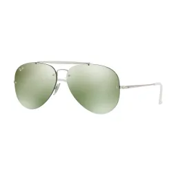 Anteojos Ray Ban 3584 905130 Semi Espejado Aviador Blaze