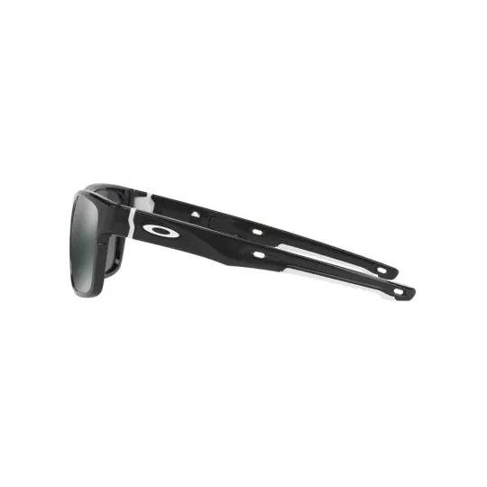 Ver Anteojos de Sol Oakley crossrange 9361 2 Negro Brillo Semi espejado platado 