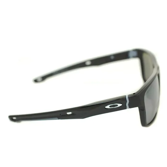 Ver Anteojos de Sol Oakley crossrange 9361 2 Negro Brillo Semi espejado platado 