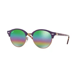 Anteojos de Sol Ray Ban Clubround 4246 1221c3 51 Violeta