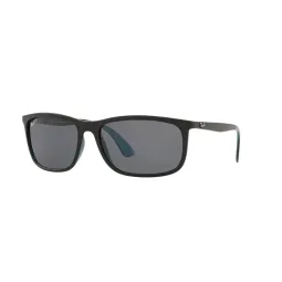 Anteojos de Sol Ray Ban 4328 6504XY 63 Negro Opaco Polarizado