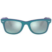 Anteojos de Sol Ray Ban Wayfarer 2140 611330 Azul Espejado