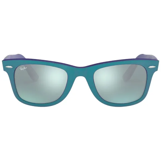 Anteojos de Sol Ray Ban Wayfarer 2140 611330 Azul Espejado