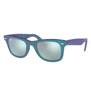 Anteojos de Sol Ray Ban Wayfarer 2140 611330 Azul Espejado