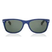Anteojos de Sol Ray Ban New Wayfarer 2132 Azul tela 6239 55