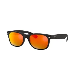 Anteojos de Sol Ray Ban New Wayfarer 2132 622/69 55 Espejado Roj