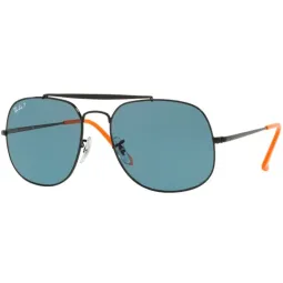 Anteojos de Sol Ray Ban The General 3561 910752 Negro Polarizado