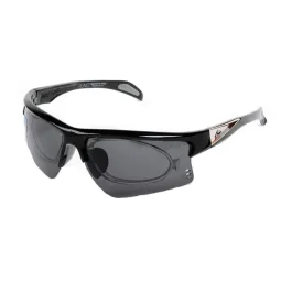 Anteojo de sol Deportivo Rusty Runet Negro Ambar