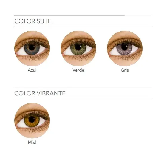 Lentes de contacto air optix colors