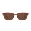 Anteojos de sol Reciclado Karun Aurora marron swfs0141