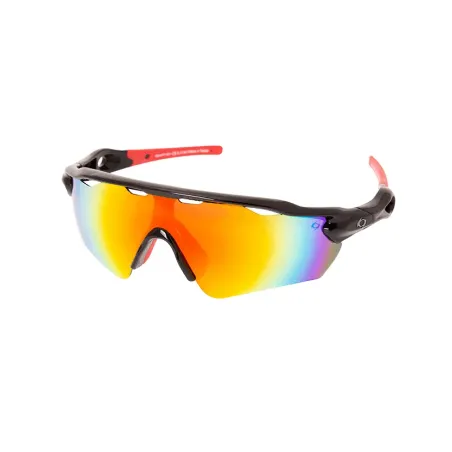Anteojos de sol deportivo Optitech 295 Candelaria 3 Espejado Rojo