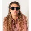 Anteojos de sol Reciclado Karun Drizzle Negro Opaco swfs0061