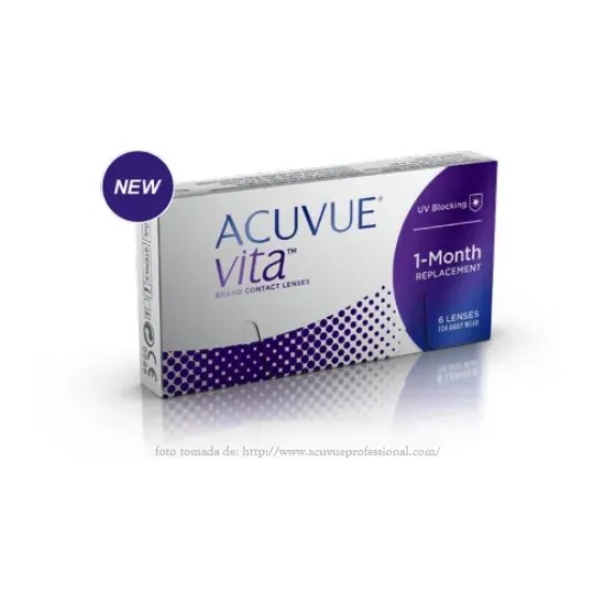 Promocion 2 cajas Lentes de Contacto Acuvue Vita - Precio
