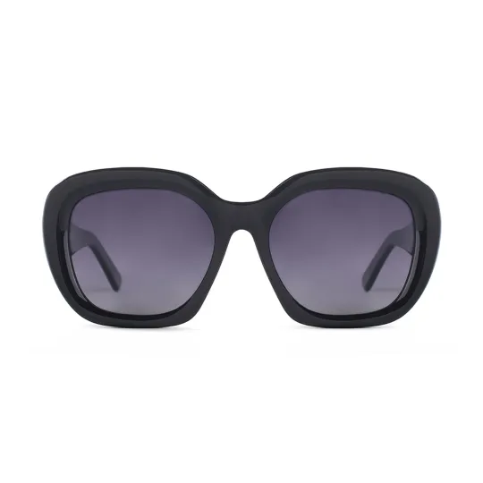 Lentes de Sol Rusty Veen Negro Brillo 1 Polarizado