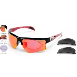 Anteojo de sol Deportivo Rusty runet rojo