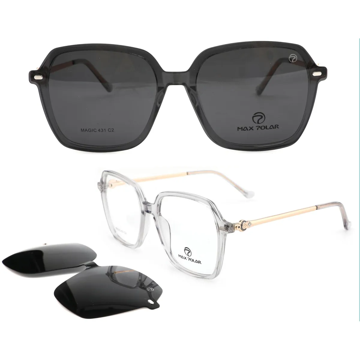 Max Polar Clip On Magic 431 2 Polarizado
