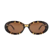 Lentes de Sol Vulk Almond Carey Mdemi B15 marron Polarizado