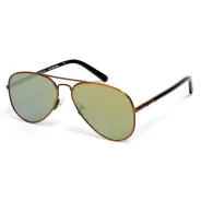 Lentes de Sol Vulk Harmo Espejado Dorado