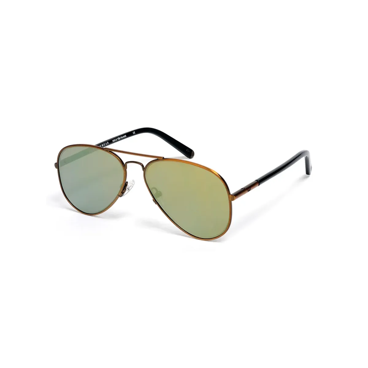 Lentes de Sol Vulk Harmo Espejado Dorado