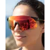 Lentes de Sol Rusty Pass mblk revo red Espejado Rojo