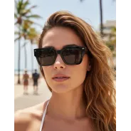 Lentes anteojos de Sol Mormaii 178 Negro Brillo a0201