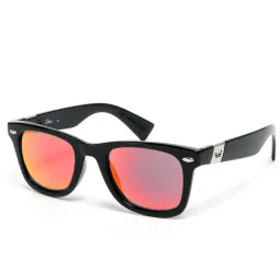 Lentes de Sol Vulk Hi Dan Espejado rojo