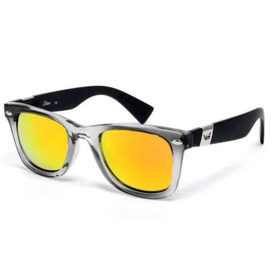 Lentes de Sol Vulk Hi Dan Espejado Amarillo