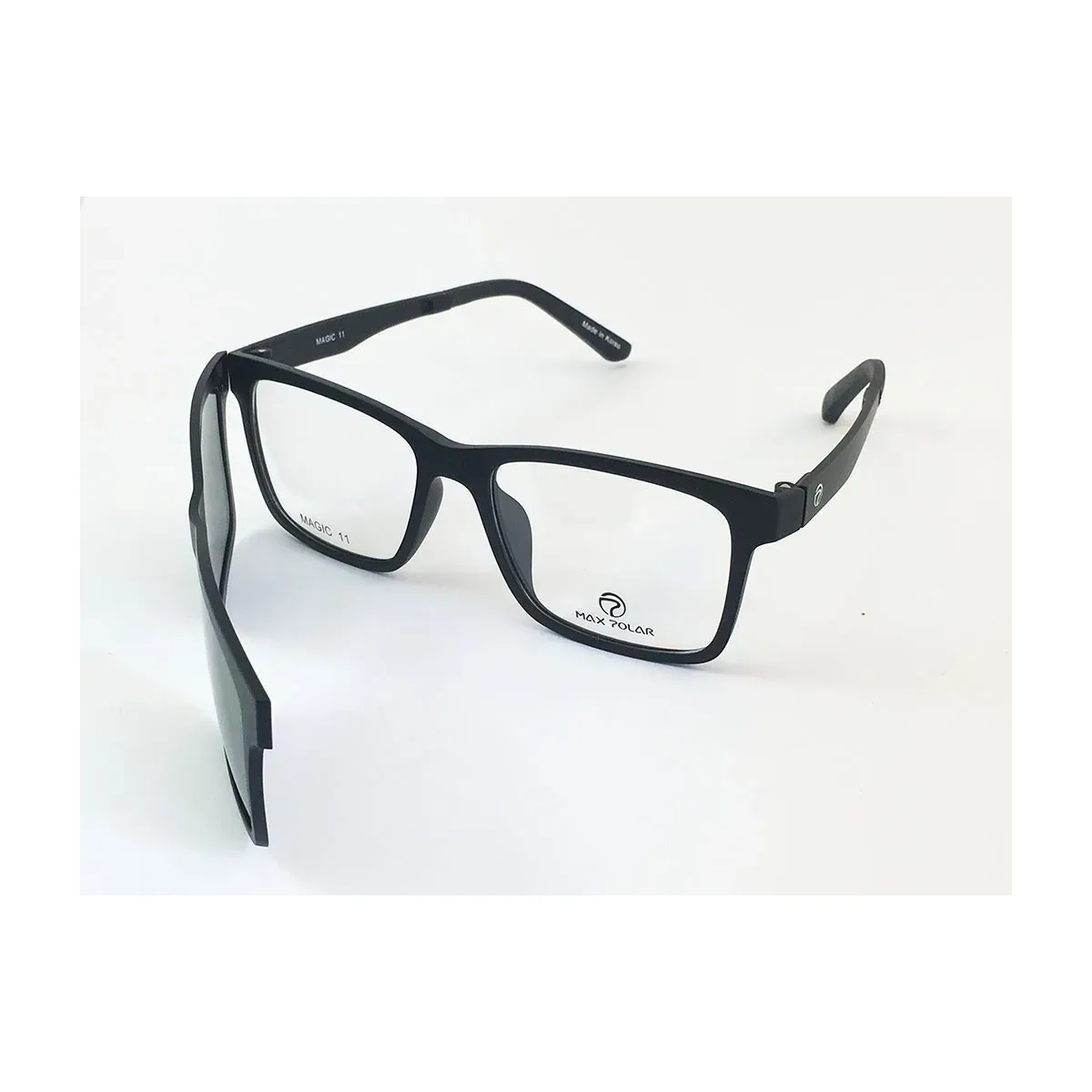 Anteojos Max Polar Magic 11 Negro Opaco